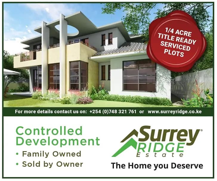 Family-Owned Land for Sale in a Gated Community near Nairobi