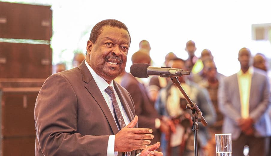 Mudavadi Defends Security Forces, Blames June 25 Protest Chaos on Hidden Agendas