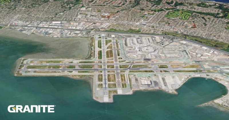 Granite Leads $115M Runway 1R–19L and Taxiway W Modernization at San Francisco International Airport