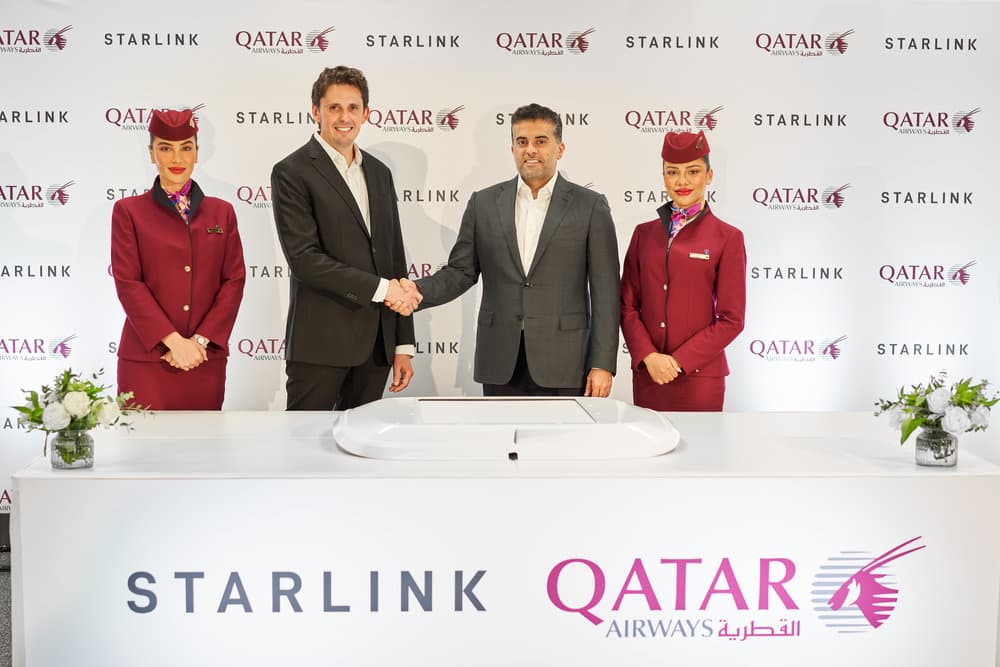 Qatar Airways introduces world’s first Boeing 777 flight equipped with Starlink