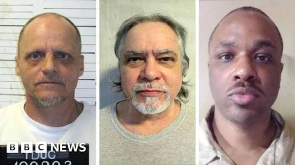 Three men will be executed on the same day as death penalties rise in US
