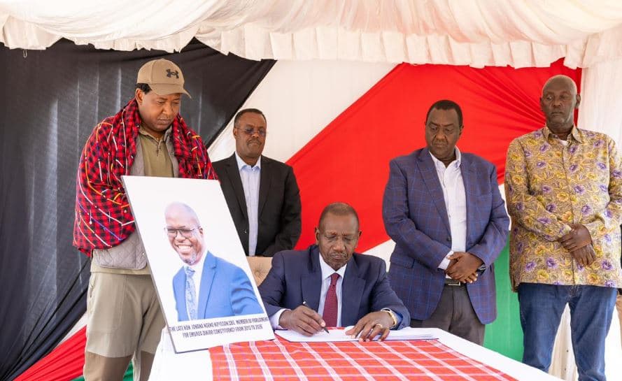 President Ruto Shares How Late Johana Ngeno Saved His Most ‘Difficult’ Project