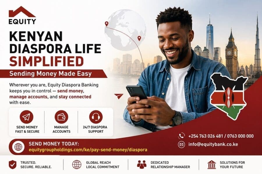 Kenyan Diaspora: Easy Money Transfers with Equity Bank
