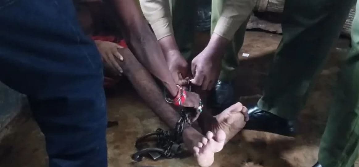 Traditional Healer Arrested After Mental Health Patient Found Chained in Kwale