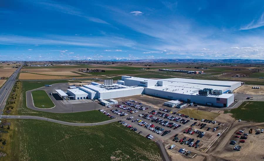 Chobani US$1.2 Billion Rome Plant Takes Shape with Roundabout, Road and Utility Works Underway