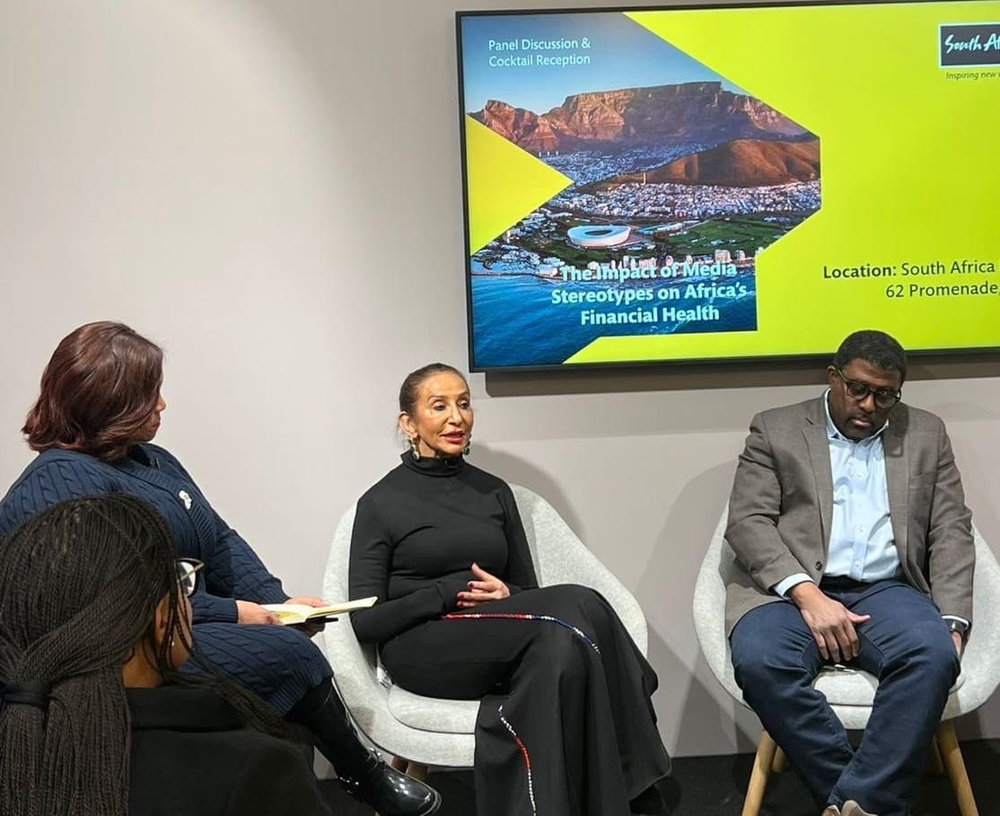 Kenyan PR Guru Gina Din Provokes ‘African Story’ Debate at Davos