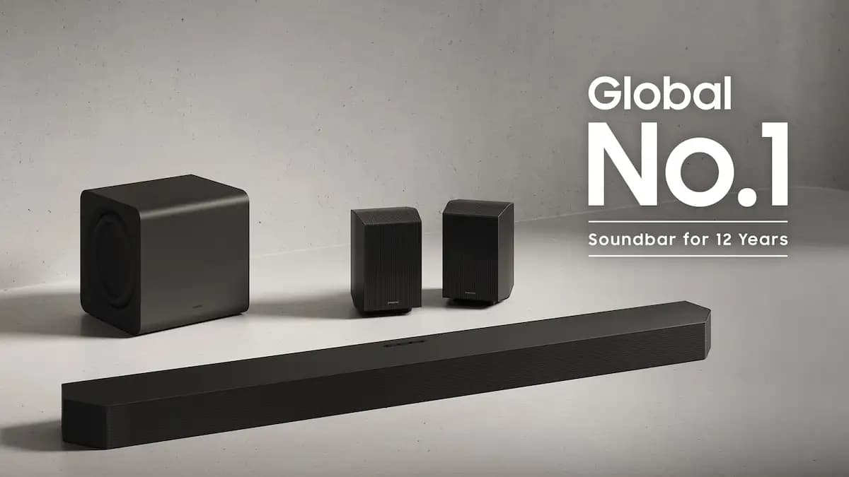 Samsung Retains Global Soundbar Crown for 12th Straight Year