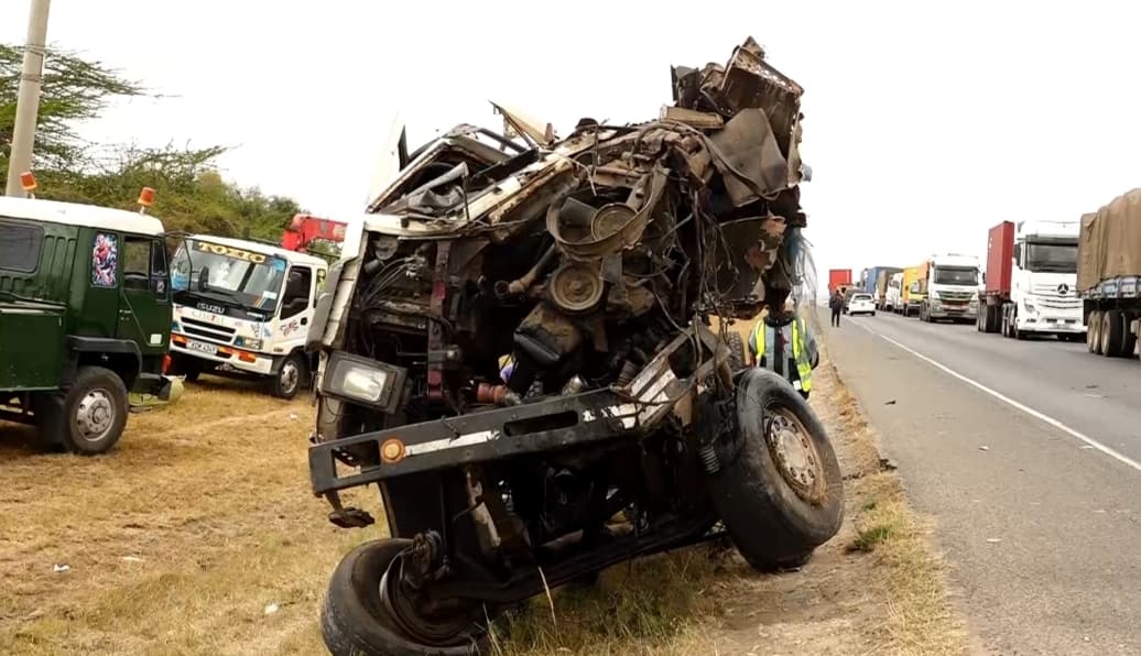 Six dead, 41 injured in head-on collision on Nairobi-Mombasa Highway