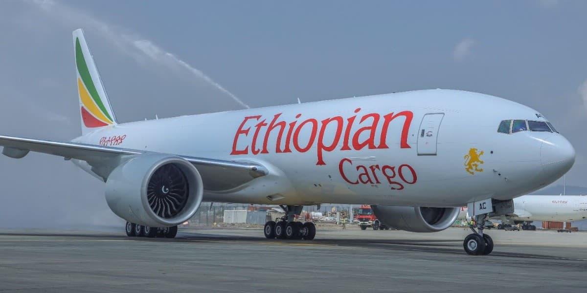 Ethiopian Cargo receives 12th Boeing 777-200LR cargo aircraft