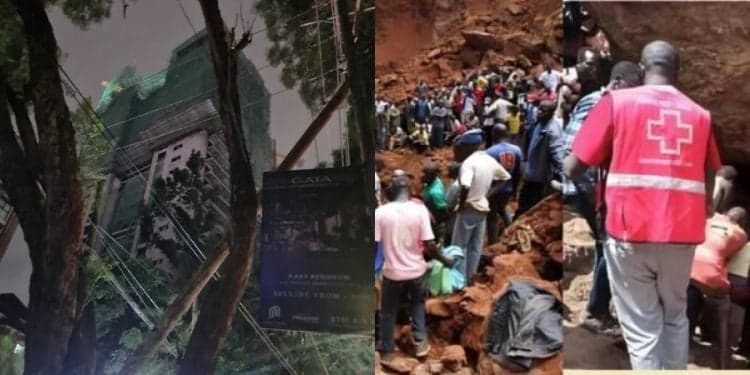 Confirmed: People Trapped After Westlands Building Collapsed at Night