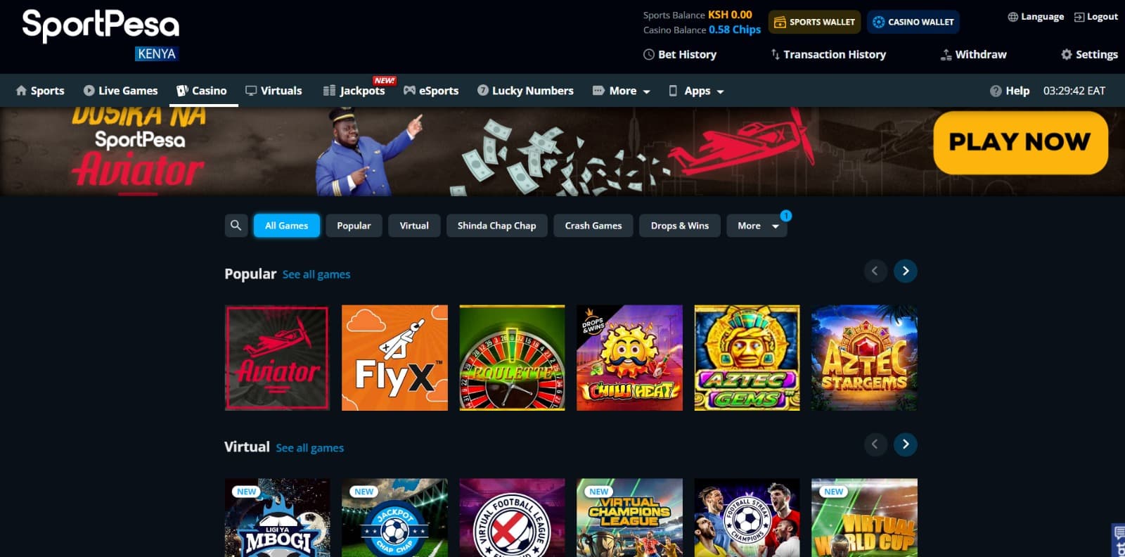 SportPesa Kenya launches USSD casino — a game-changing breakthrough for fast, data-free betting