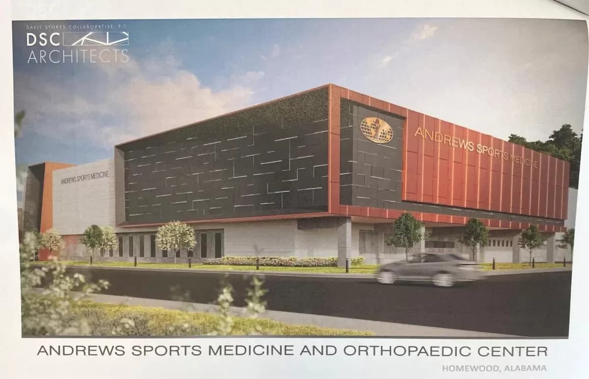 Andrews Sports Medicine New Facility at Brookwood Village, AL