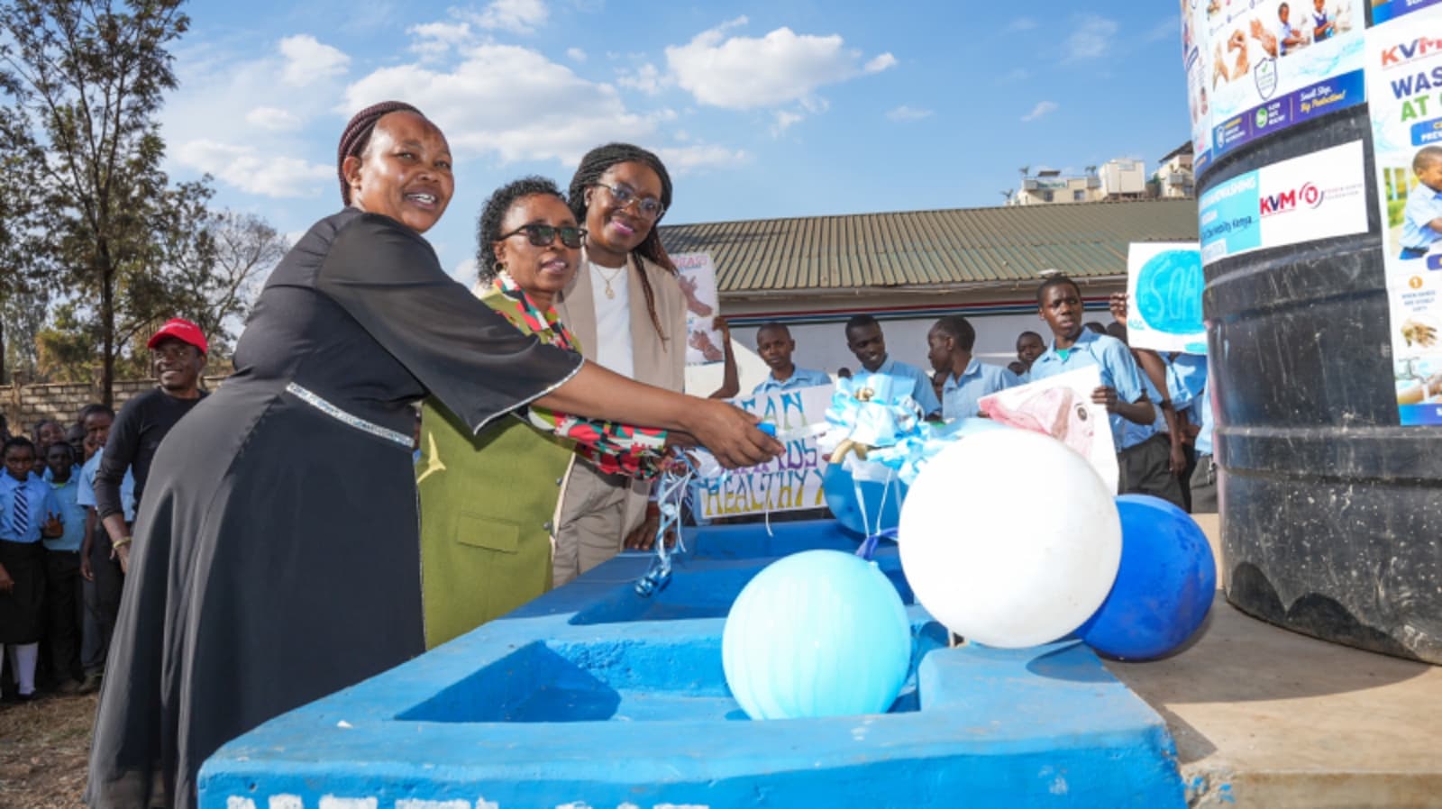 CFAO Mobility & Goal Setters partner to boost health & hygiene in Kiambu schools