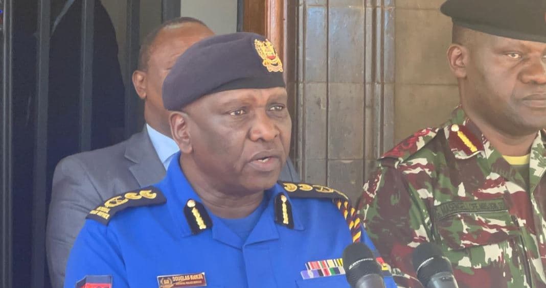 IG Kanja Sends Strong Warning to Goons Ahead of Kisumu Linda Mwananchi Rally