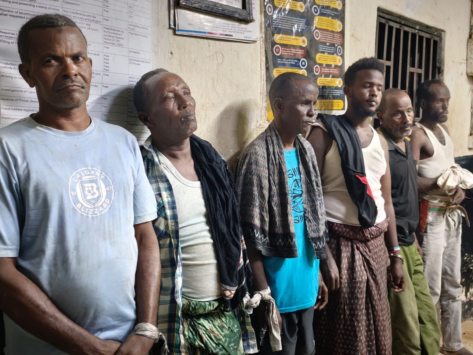 Six arrested, firearm seized in Garissa as officers dismantle poaching syndicate
