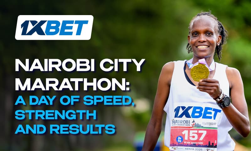 1xBet & Nairobi City Marathon 2026: Results of a Day Built on Energy, Sport and Community