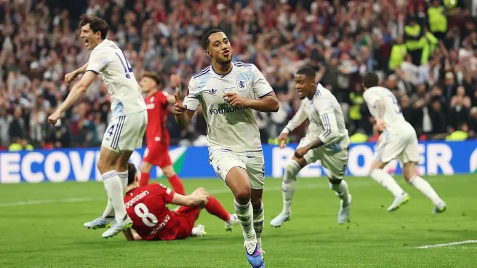 Aston Villa beat Freiburg to win Europa League