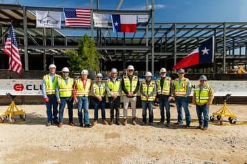 Serverfarm Tops Out 60MW CTX2 A.I Campus Facility in Houston, Texas.
