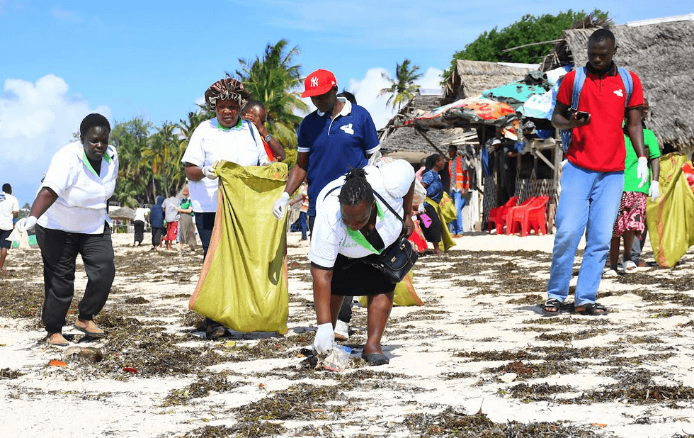 Receding ocean shorelines, expanding inland water bodies, signals environmental degradation
