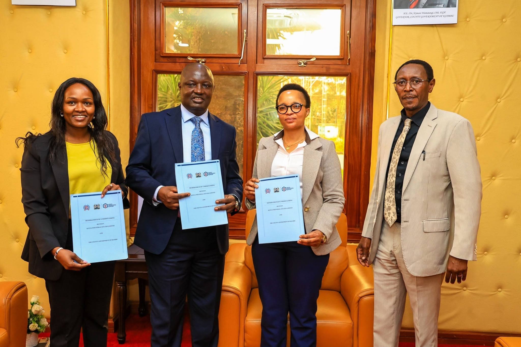 KIE, Kiambu sign MoU to boost MSMEs