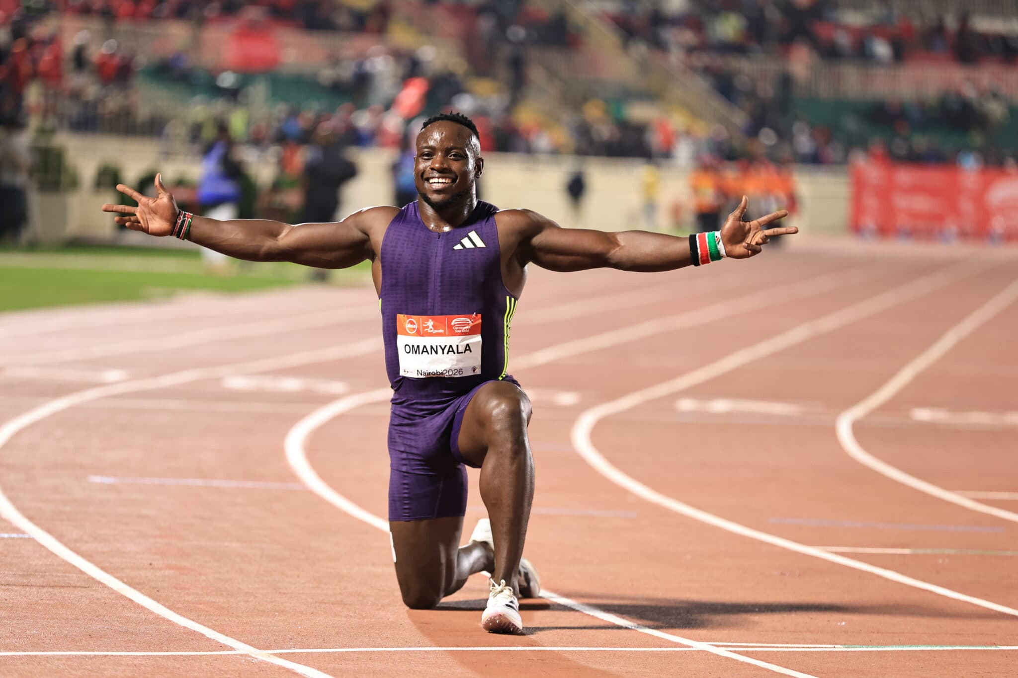 Omanyala finishes 8th in Rome Diamond League Meeting as Lyles powers to victory