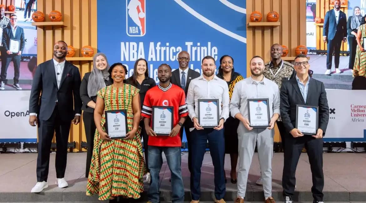 NBA Africa Names Five Winning Startups in Second Triple-Double Accelerator