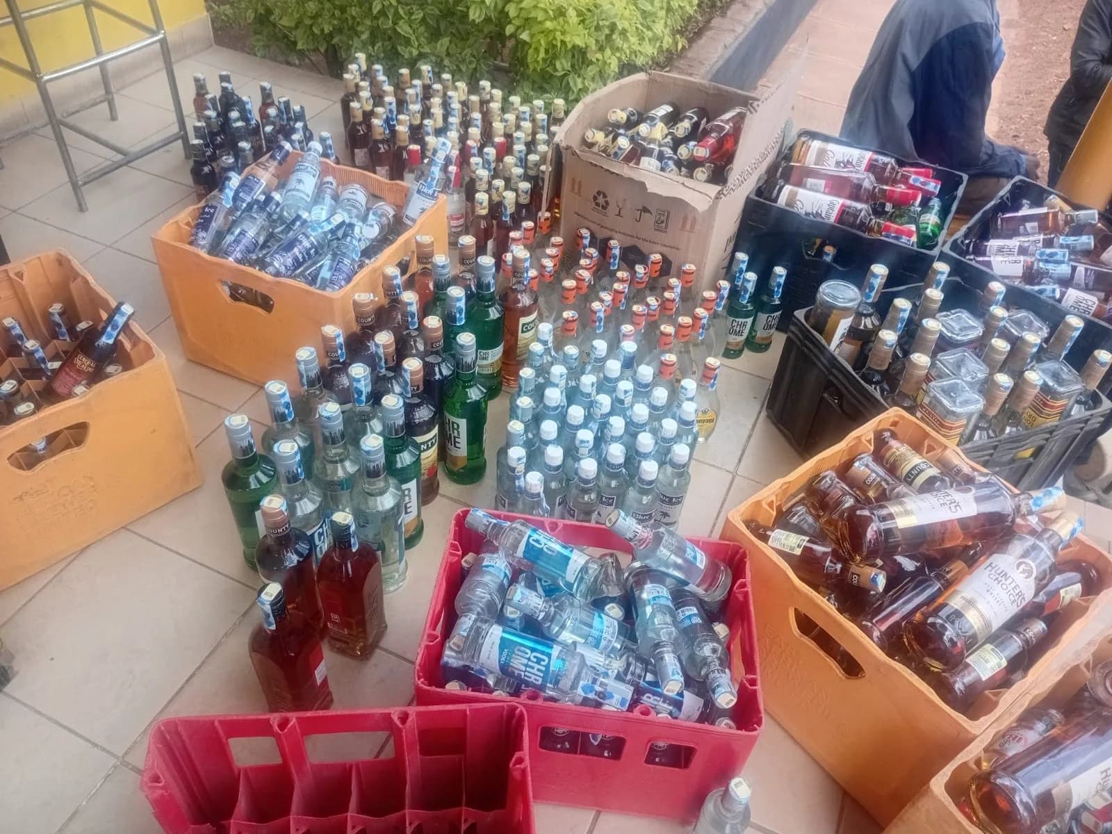 NACADA seizes over 4,000 counterfeit alcoholic products in Kayole crackdown