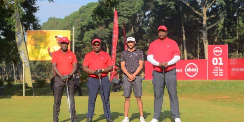Adel Balala & Dismas Indiza tie for third place at the Johnnie Walker Uganda Open Golf Championship