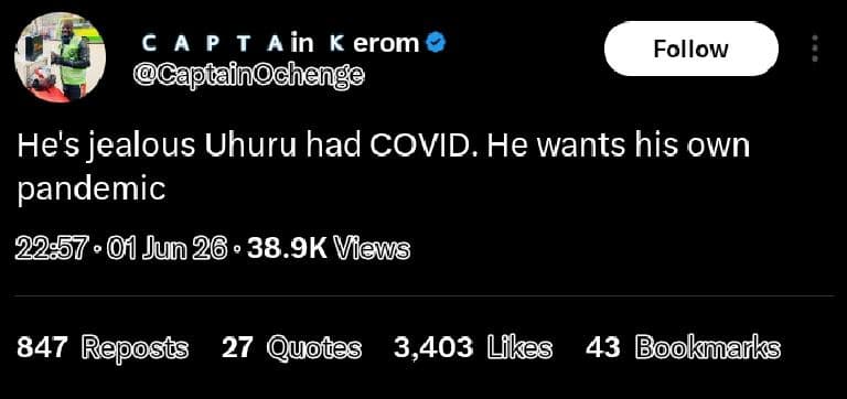 Hilarious Kenyan Tweets on X to Beat the Monday Blues