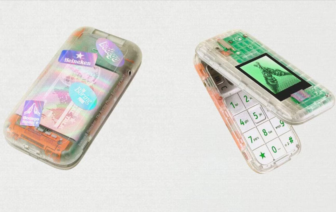 Heineken & HMD launch ‘The Boring Phone’ for Milan Design Week