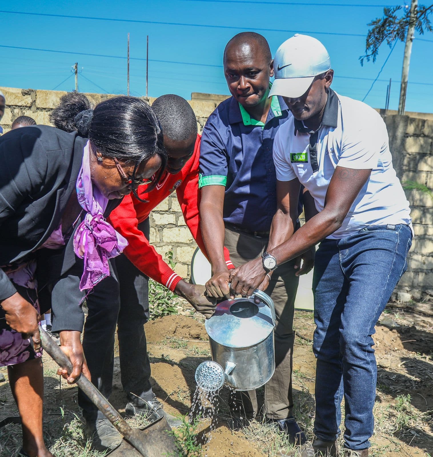 KCB plants trees in Naivasha as part of conservation initiative ahead of 2025 WRC Safari Rally