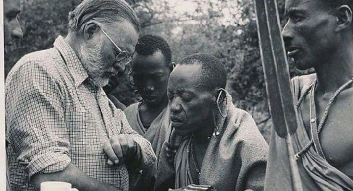 American Novelist Ernest Hemingway Married A Kamba Wife