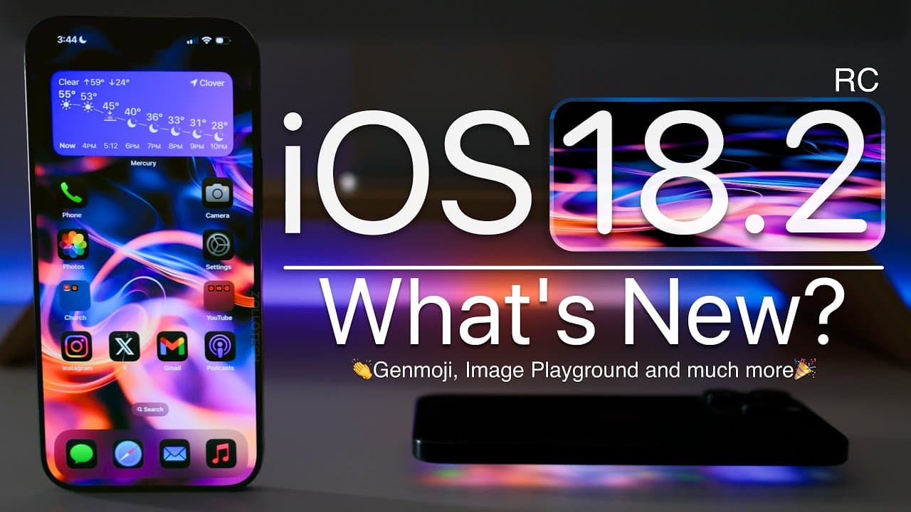 iOS 18.2 Set to be Released With new Upgraded features