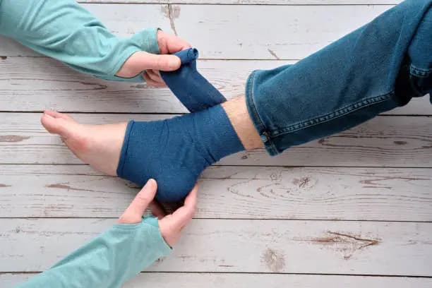 How to Strap a Sprained Ankle