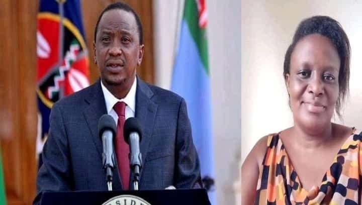 Kenyans Warn Evelyn Ikandi After Trying To Tarnish Uhuru’s Name
