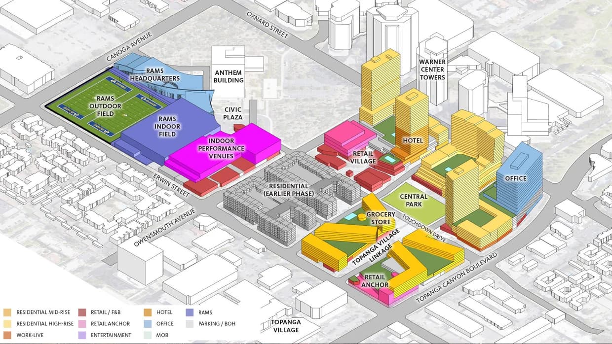 Rams Village at Warner Center: What to Know About the $10 Billion Project Reshaping Los Angeles