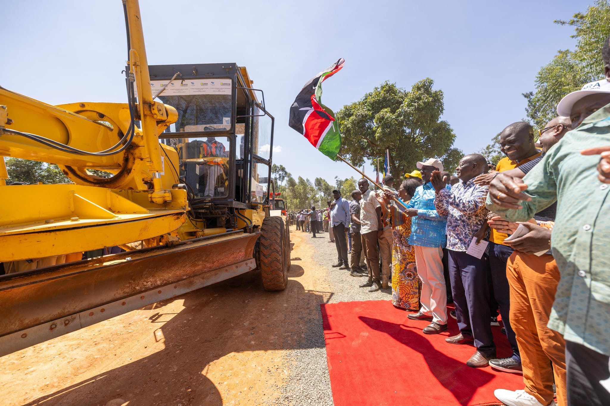 Ruto calls for development focused politics, launches infrastructure, housing projects in Western