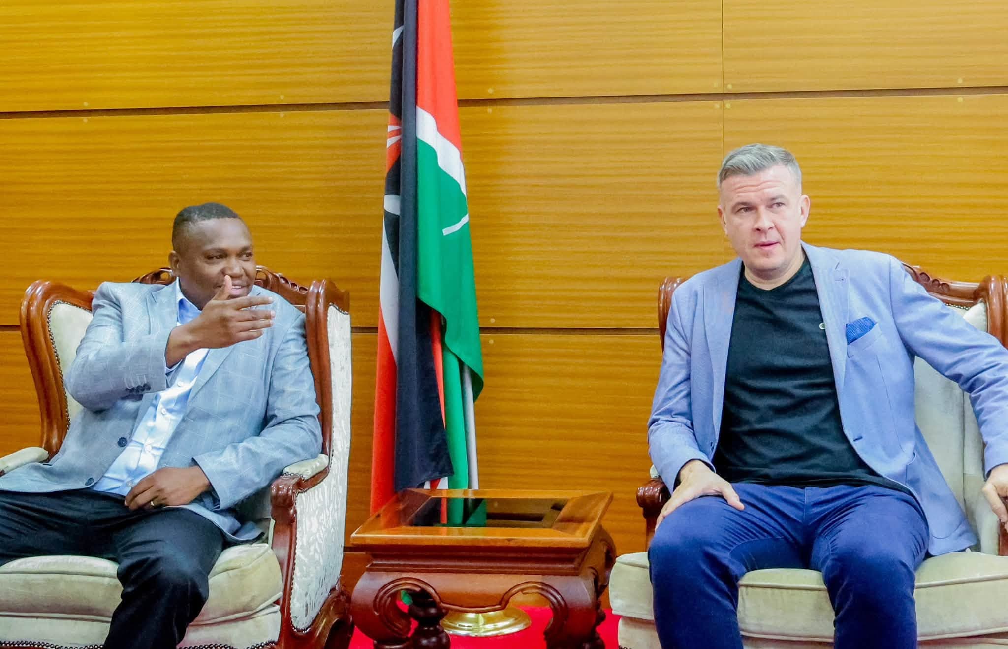 WADA President is in Kenya for a 3 day official visit