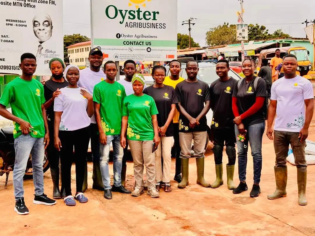Oyster Agribusiness Secures $2M to Scale Climate-Smart Farming in Ghana