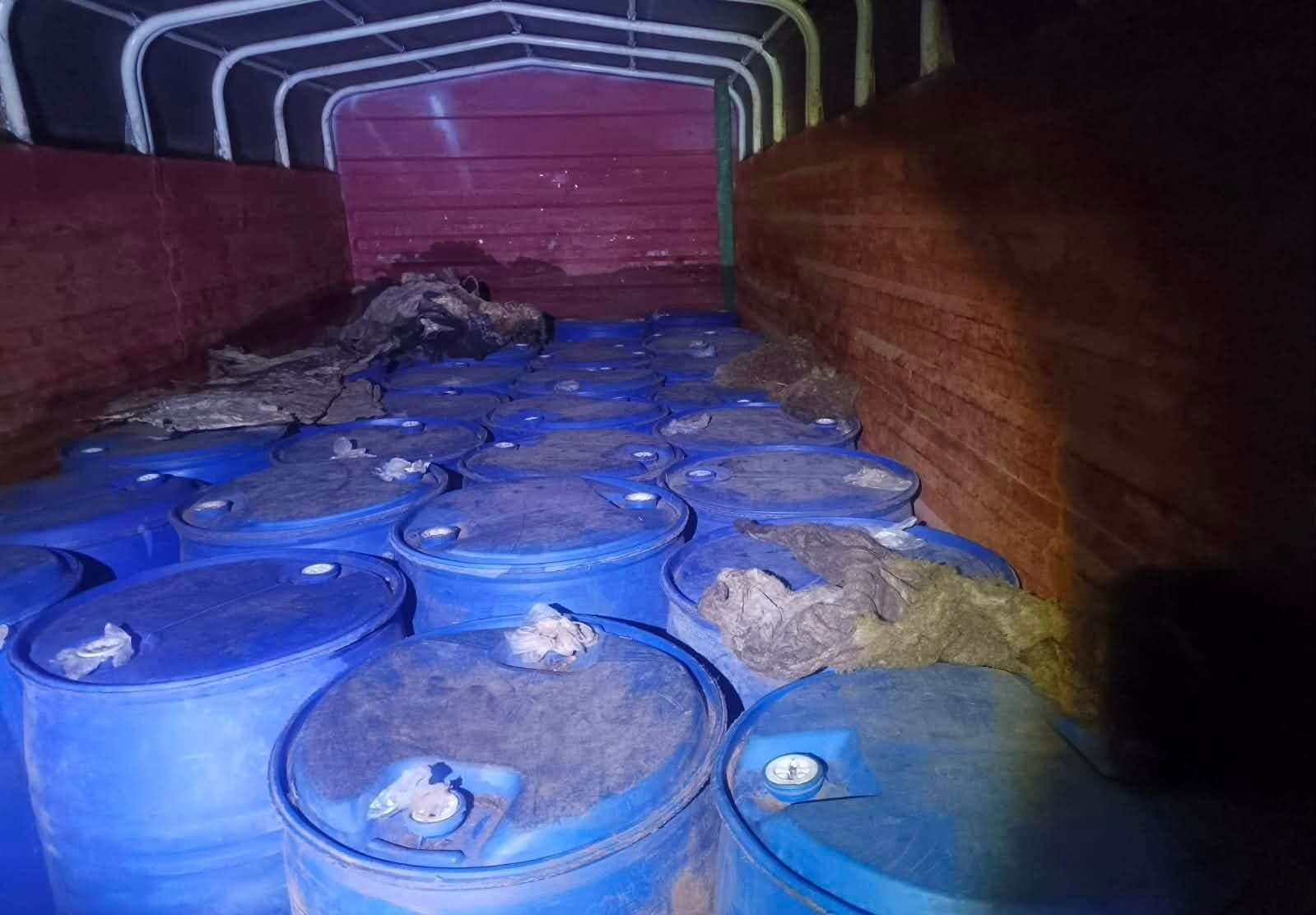 Multi-agency raid seizes 13,200 litres of ethanol, suspected counterfeit cigarettes in Thika, seven arrested