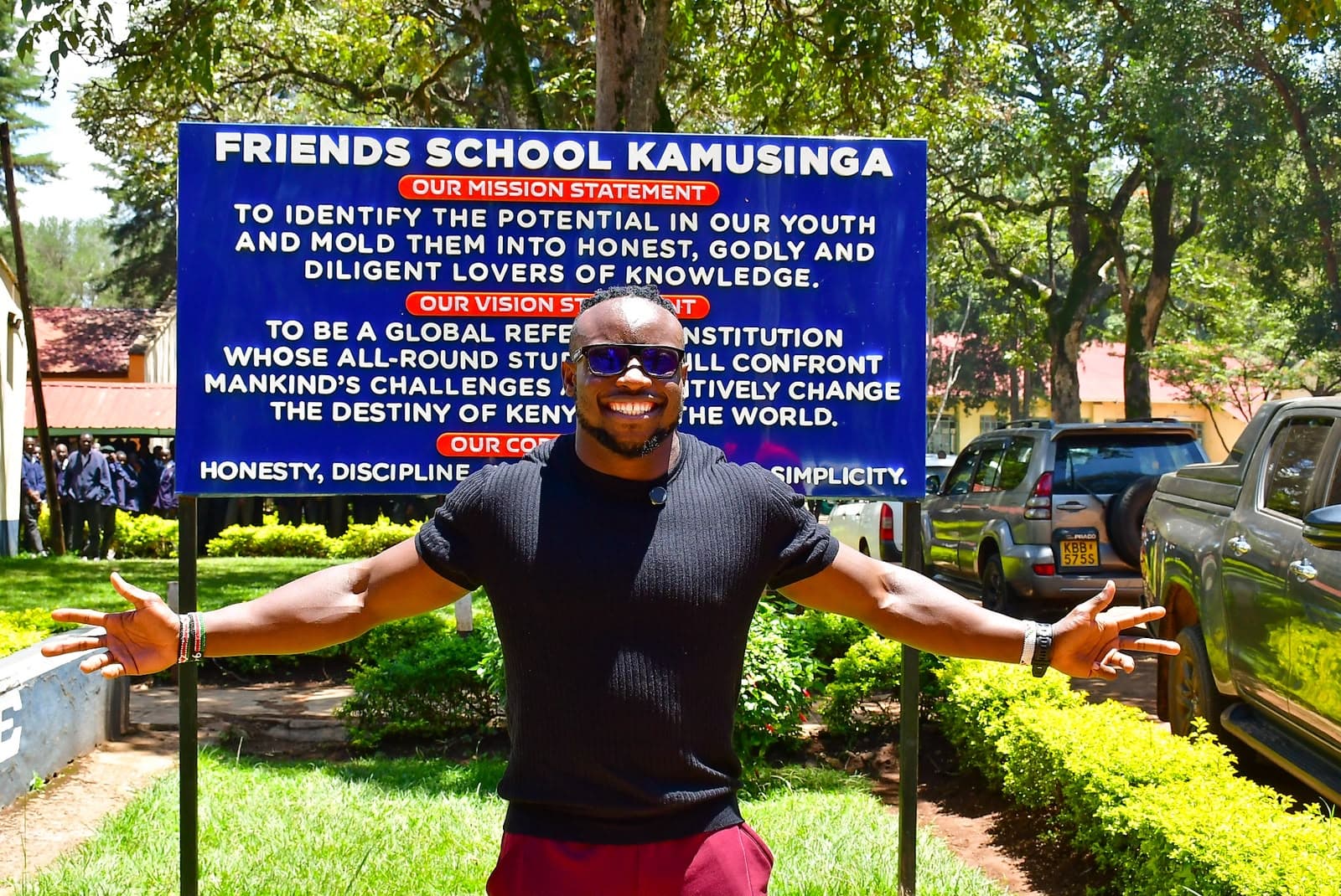 Ferdinand Omanyala launches sprints club at his alma mater