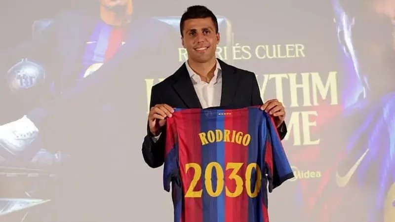 World Cup winner Rodri ready for ‘excitement again’ after joining Barca