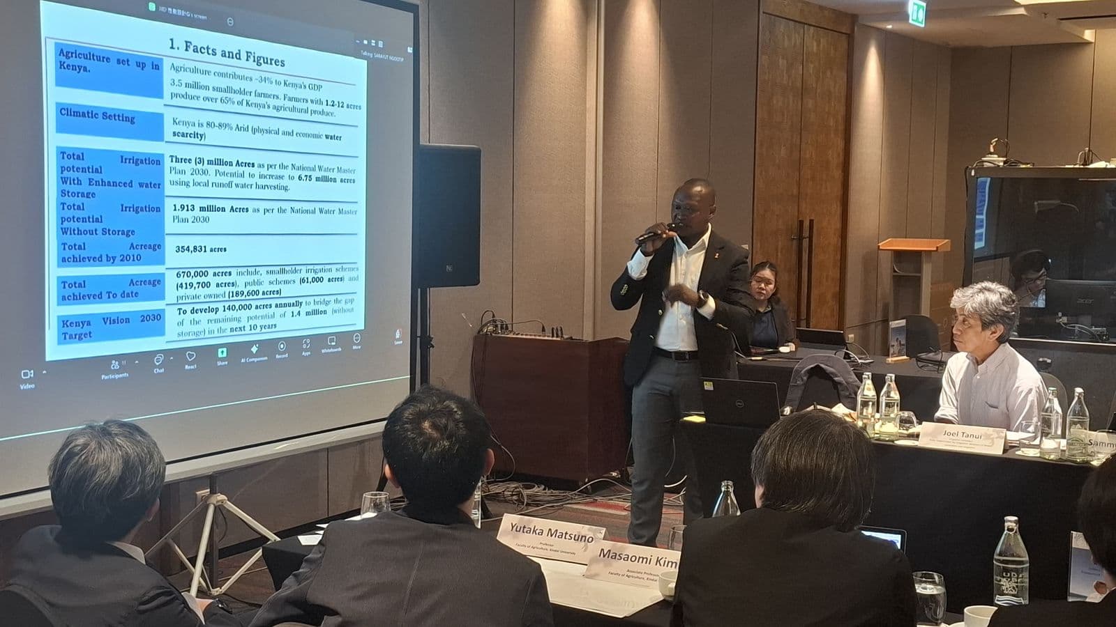 Kenya champions smart irrigation at global congress in Chiang Mai, Thailand