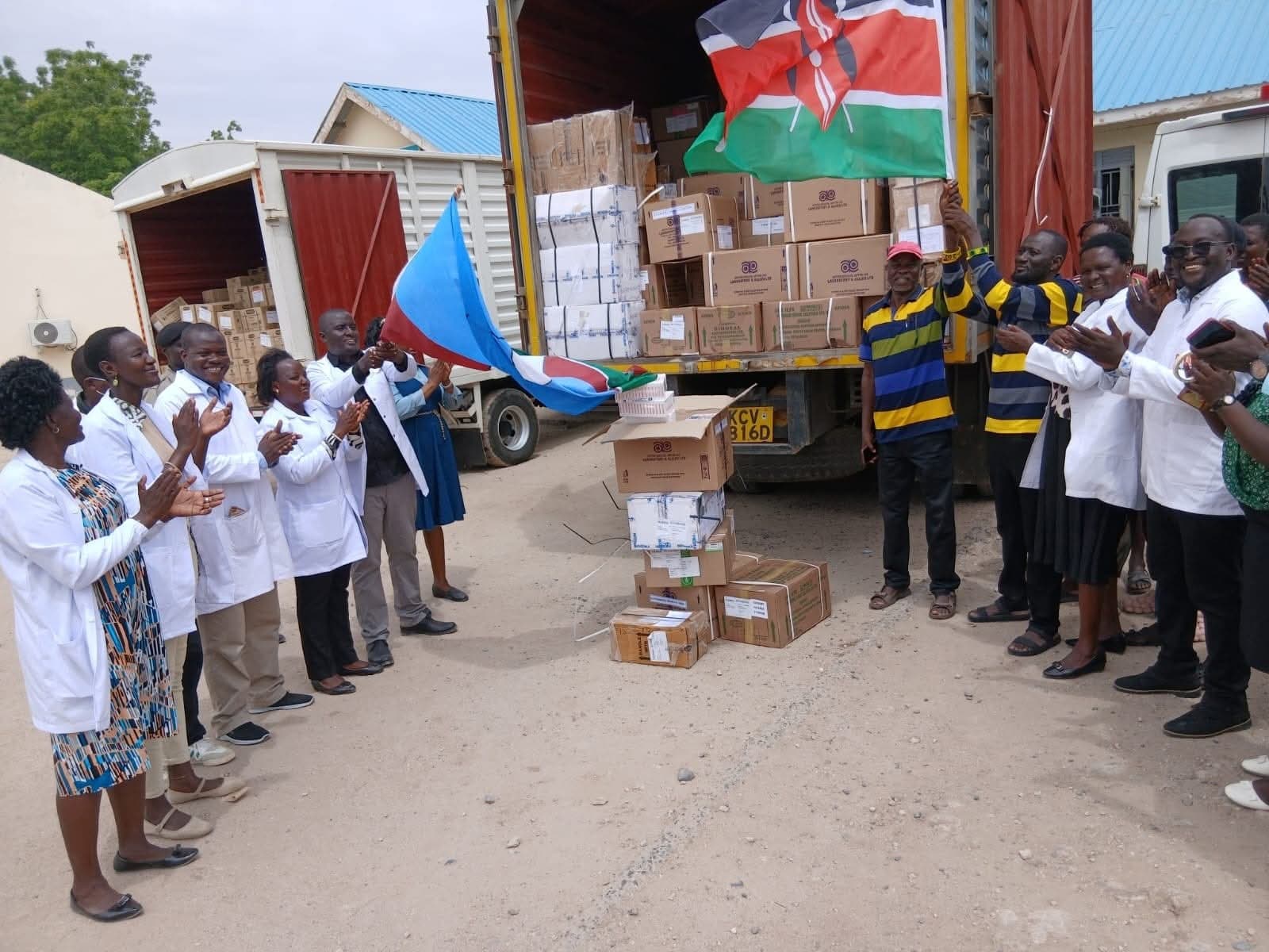 Turkana Hospital receives Sh. 57 million medical supplies