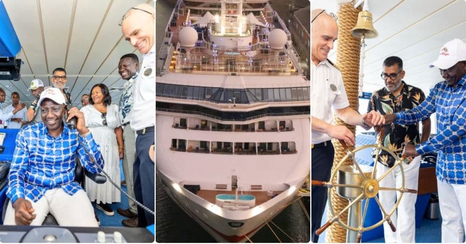 PHOTOS: Luxury Cruise Liner ‘Norwegian Dawn’ Makes Grand Return to Mombasa, President Ruto Leads Welcome