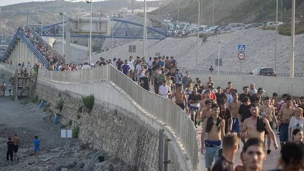 Spain’s PM blames traffickers after 60,000 migrants reach Ceuta from Morocco