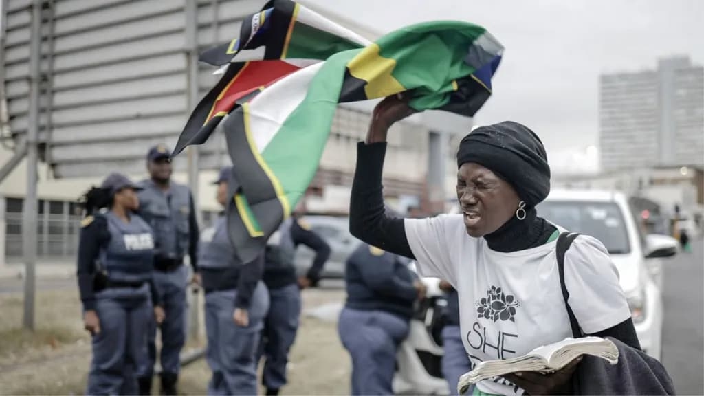 Heavy security deployed in South Africa ahead of anti-migrant protests