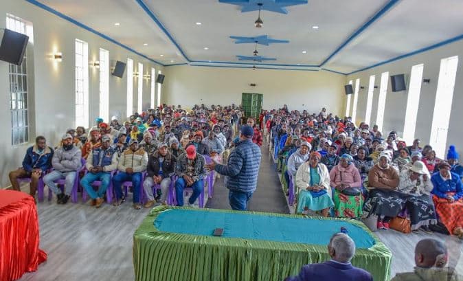 Kahangara engages Lari residents on development priorities