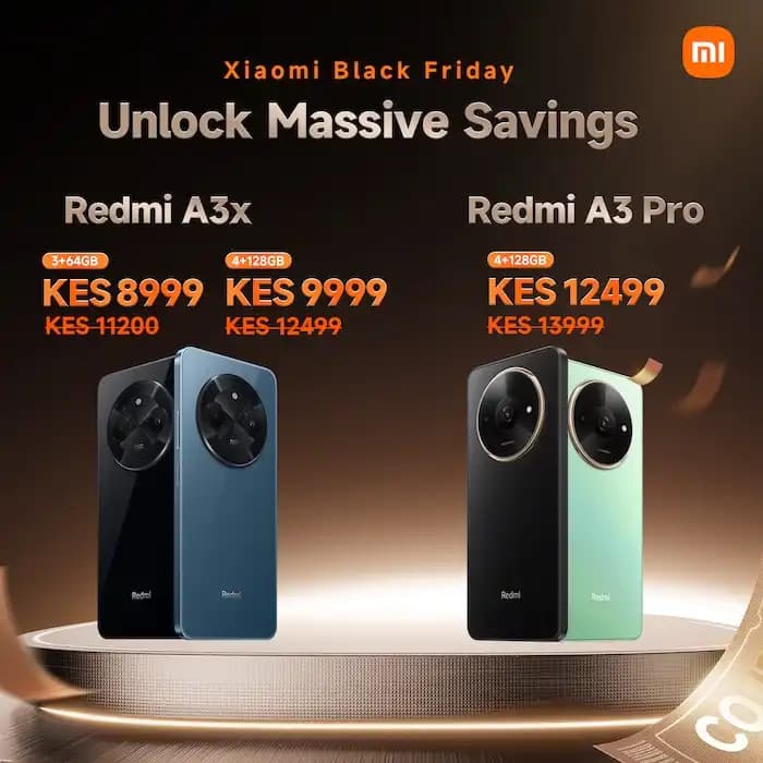 Xiaomi Kenya Announces Black Friday Offers on Smartphones With Deals Starting at Ksh 8,999