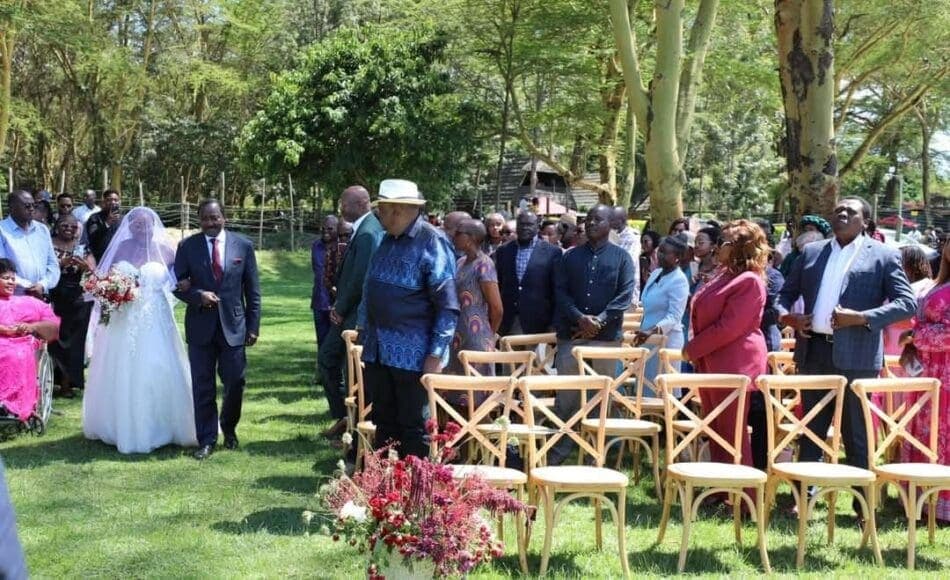 Photos of Kalonzo Musyoka’s Daughter’s Colorful Wedding